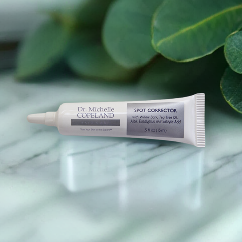 Acne Spot Corrector with Willow Bark, Tea Tree Oil, Aloe, Eucalyptus and Salicylic Acid