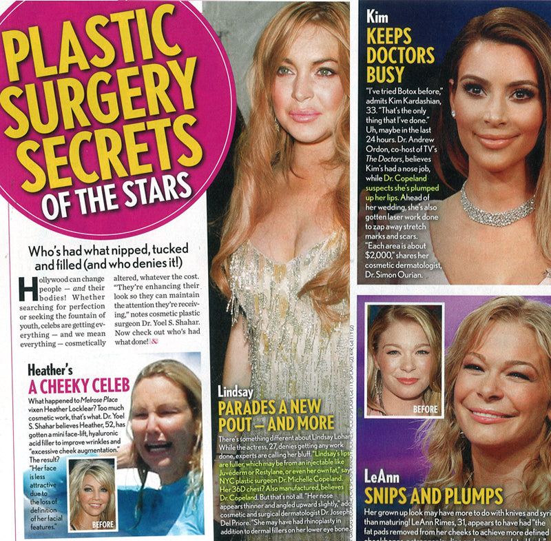 Plastic Surgery Secrets of the Stars