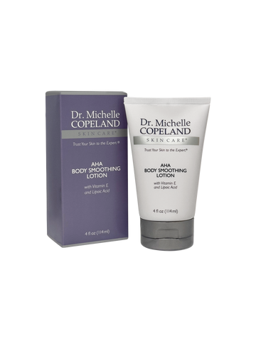 Dr. Michelle Copeland AHA Body Smoothing Lotion with 16% Alpha-Hydroxy Acid for Rough Skin, Calluses, & Stretch Marks