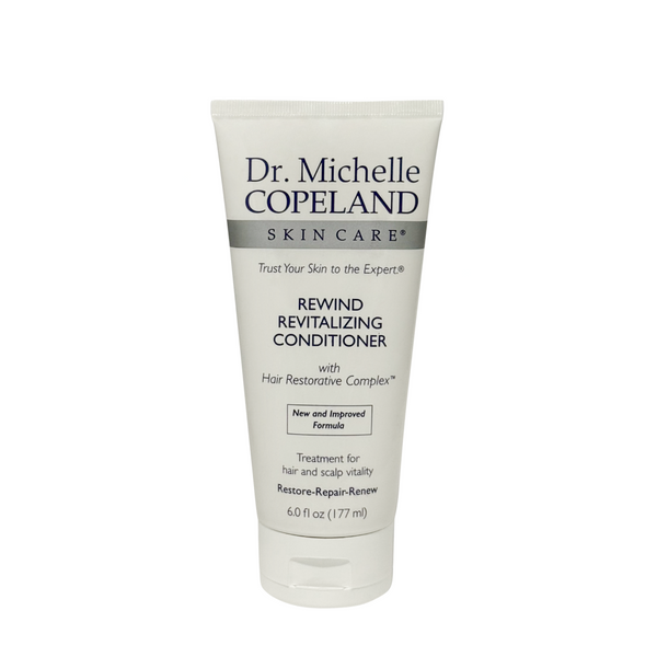 Dr. Michelle Copeland conditioner tube on a white background
