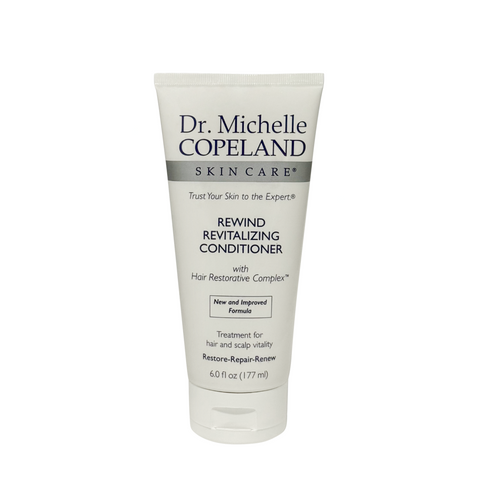 Dr. Michelle Copeland conditioner tube on a white background