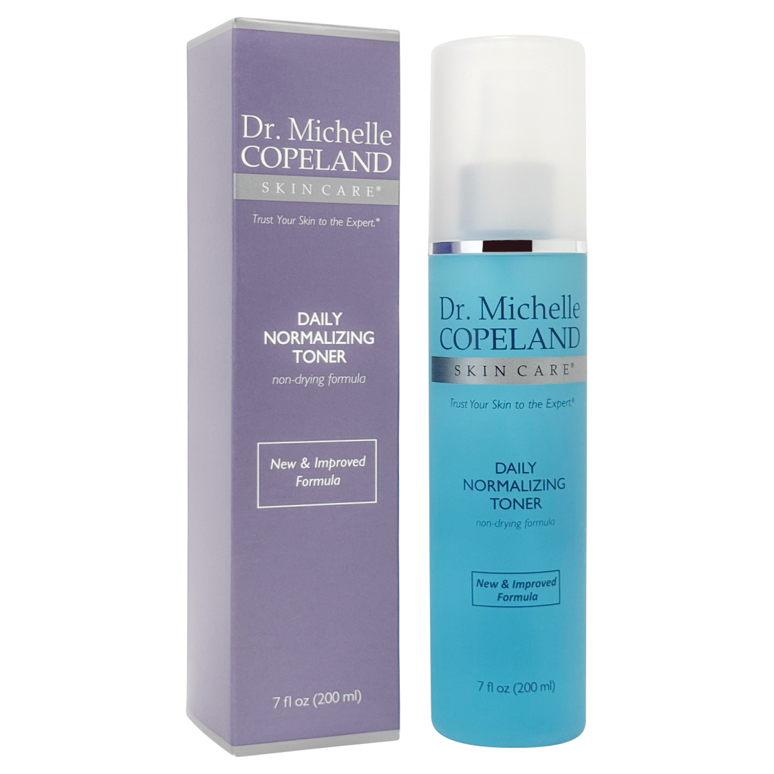 Dr. Michelle Copeland Daily Normalizing Toner with packaging on a white background