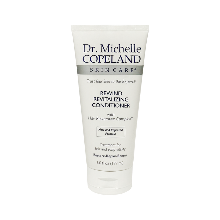 Dr. Michelle Copeland Skin Care Rewind Revitalizing Conditioner on a white background